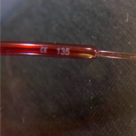 New - Red COACH Optical Frames - Picture 8 of 9